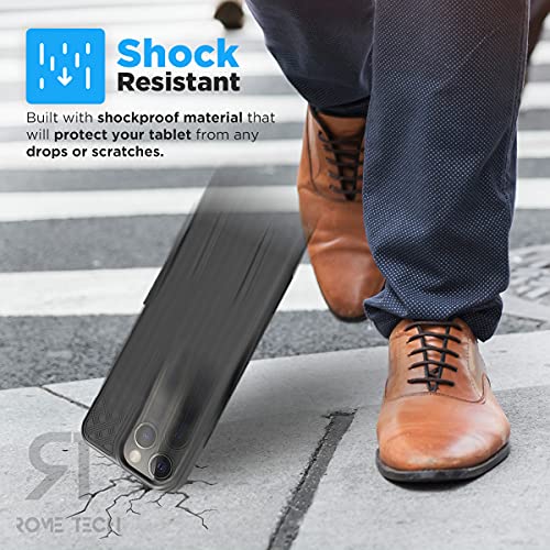 Rome Tech Holster Case With Belt Clip For Apple Iphone 13 Pro Max 6.7" (2021) - Slim Heavy Duty Shell Holster Combo - Rugged Phone Cover With Kickstand Compatible With Iphone 13 Pro Max - Black #TOP5