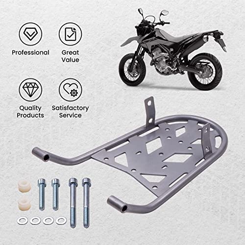 Waverspeed Rear Luggage Rack for Honda CRF250L CRF250M 2012-Present, Motorcycle Luggage Storage Carrier