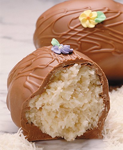 Philadelphia Candies Coconut Easter Egg, Milk Chocolate 1 Pound Gift Box #TOP1