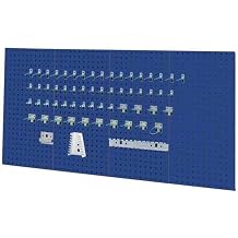 Kennedy Manufacturing 50004BL 4-Panel Metal Tool Board Set with 60 Piece Toolholder Set