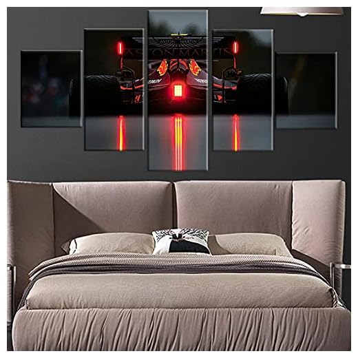 Cuadro En Lienzo Decoracion 5 Piezas Hd Imagen Impresiones En Lienzo Cola De Carreras Personalizada Lienzo Grandes Xxl Murales Pared 5 Paneles De Pinturas De Obras De Arte Moderno