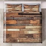 Teqoasiy - Funda Nórdica De Edredón King Size - 3D Tablero