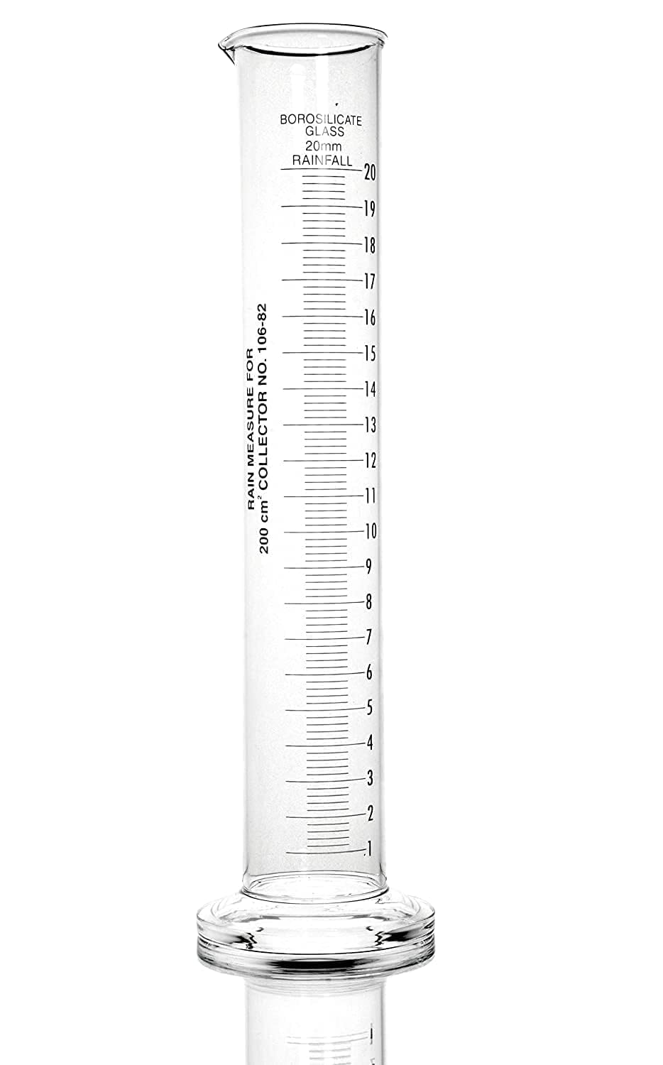 FZN Borosilicate Glass Rain Gauge Cylinder 20 M.M. | Rain Guage | Rain Gauge Glass-picture-16