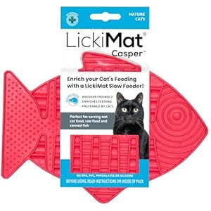 LickiMat Casper Futtermatte für Katzen