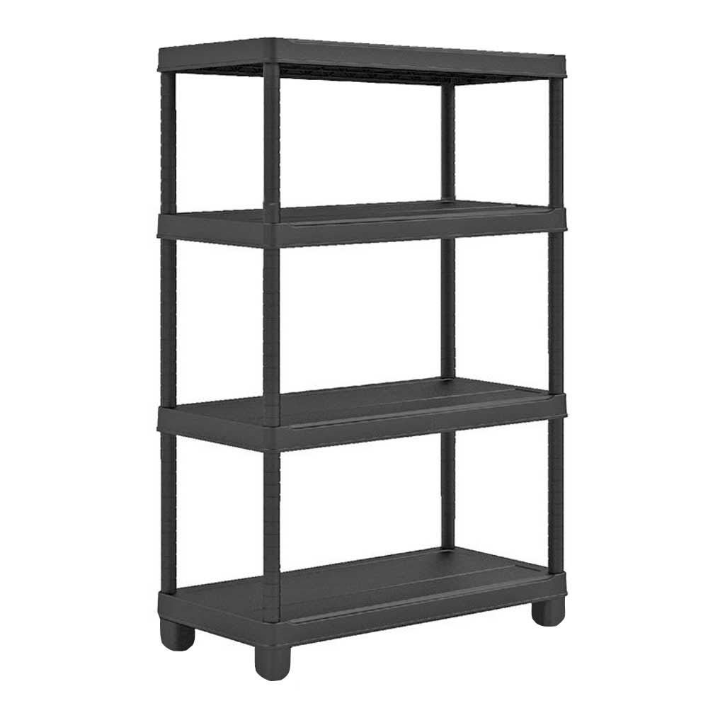 Buy ASAB 4 Tier Heavy Duty Plastic Shelving Shelves Strong and