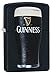 Produktbild Zippo Unisex Guiness, Pint-Glas Winddicht Leichter, schwarz matt, Regular
