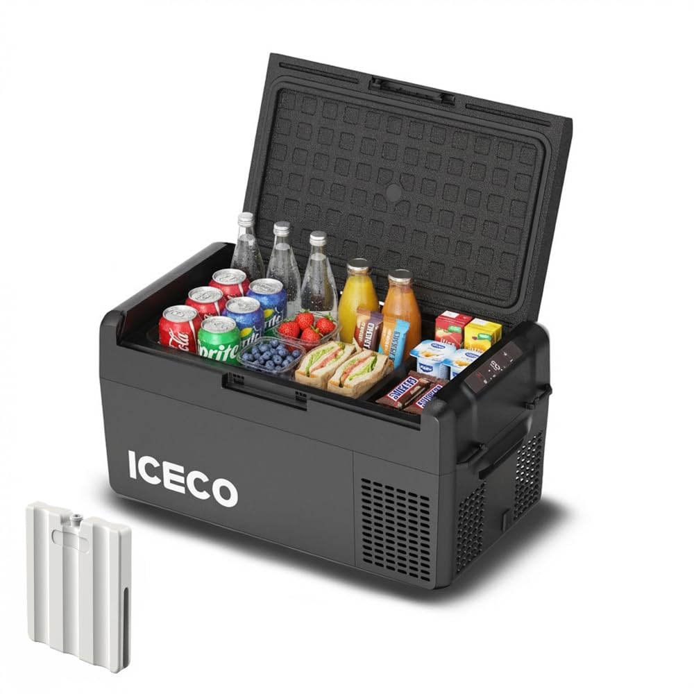 ICECO MCD20B 12/24Volt 20 Litre Kompresörlü Oto Buzdolabı/Dondurucu + Buz Kaseti