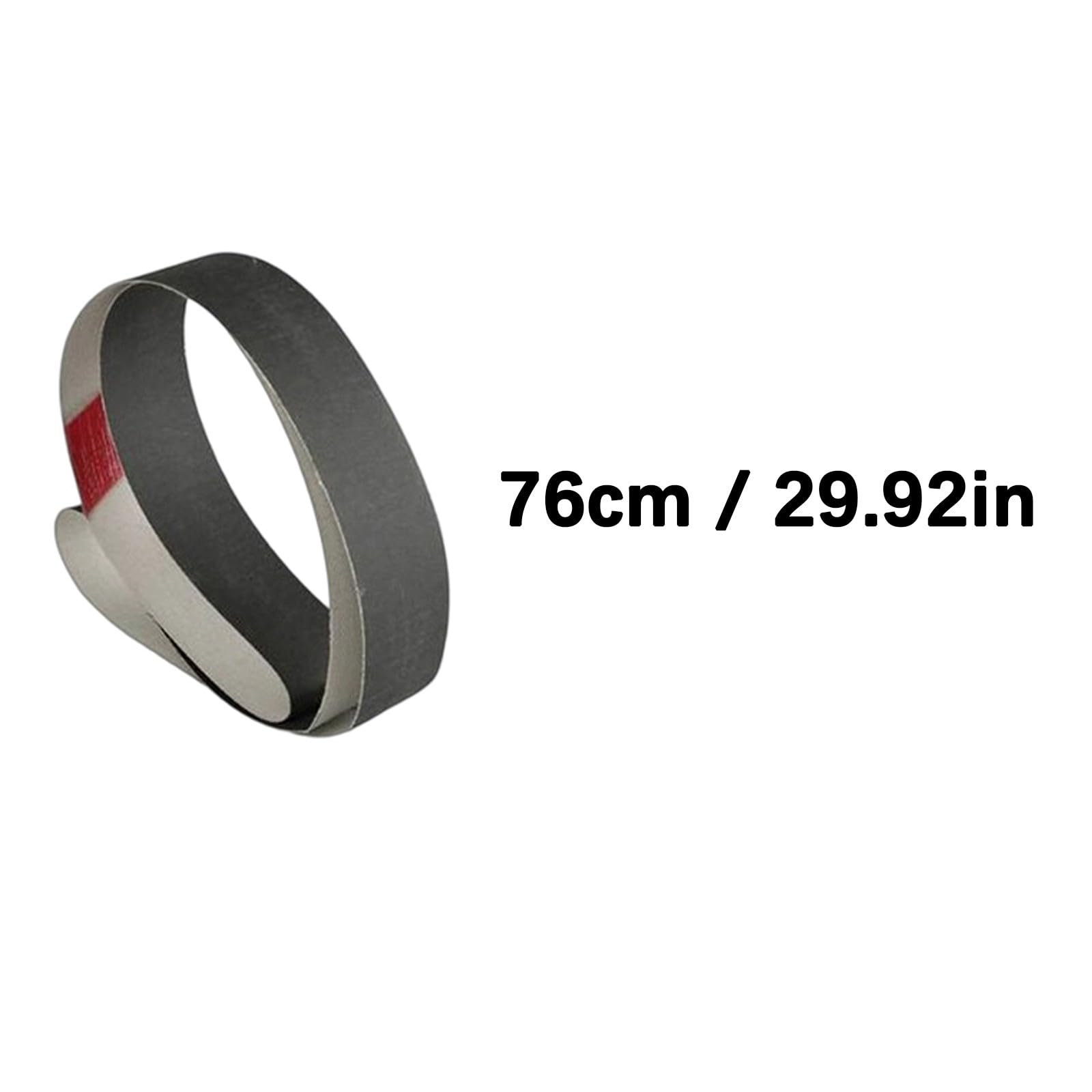 Lot de 15 bandes abrasives noires 600/800/1000 - 760 x 25 mm - Convient pour métal, bois, verre, meulage à sec/humide - Abrasif thermique