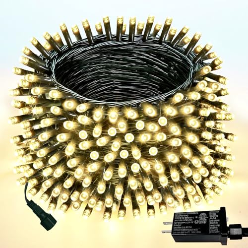 15 Best LED Christmas Lights That Will Make Your Holidays Shine Bright 5 Upgraded 75.8 FT 200 LED Christmas String Lights Outdoor/Indoor, Timer