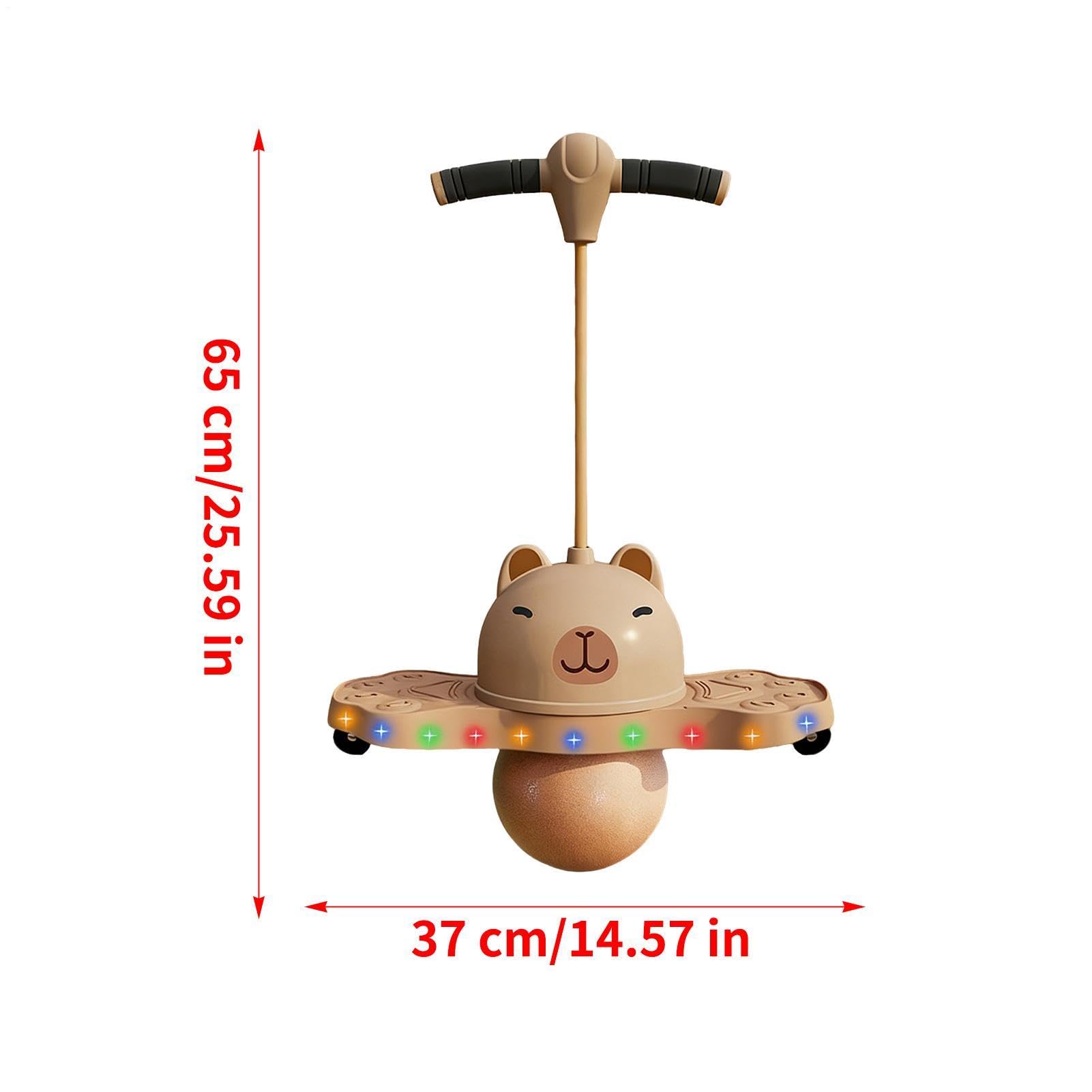 Balance Football per bambini | Giocattolo luminoso per saltare in alto, per bambini, ragazzi, casa, soggiorno, giardino, parco giochi, fitness