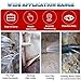 MAHWER Water Leak Detector Tool - High Accuracy Water Leak Detector with Probe Pin, Headphone and 4-Level Frequency Adjustable for Water Pipes/Cement Pipes/Steel Pipes