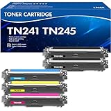 5er-Pack TN241 TN245 Kompatible für Brother MFC 9332CDW Toner DCP 9022CDW MFC 9142 CDN HL-3142CW MFC-9332CDW MFC-9142CDN DCP-9022CDW DCP-9020CDW HL-3152CDW HL-3140CW TN241BK TN245C TN245Y TN245M