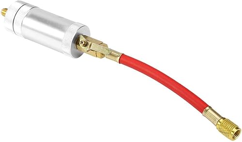 Miniatura 8 de Herramienta de inyección de tubo de llenado de refrigerante de aire acondicionado automotriz, 14SAE R134 Inyector de aceite de 2 onzas R134A R12 R22