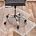 Produktbild Bodenschutzmatte Bürostuhl Transparent mit Lippe | 120 x 90 cm | Büro oder Arbeitszimmer Schreibtisch Unterlage