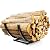 Qiang Ni Fireplace Wood Holder: Indoor Curved Log Wood Rack for Firewood - Fire Wood Storage Shelves for Yard Patio Garden - 22 Inch Metal Outdoor Fireplace Accessories