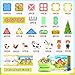 Magnetic Tiles Farm Animals Set, Immersive Storytelling Building Blocks for Toddlers 3-5, 3D Farm House STEM Toys with UV-Printed Realistic Animals, Compatible with All Major Brands