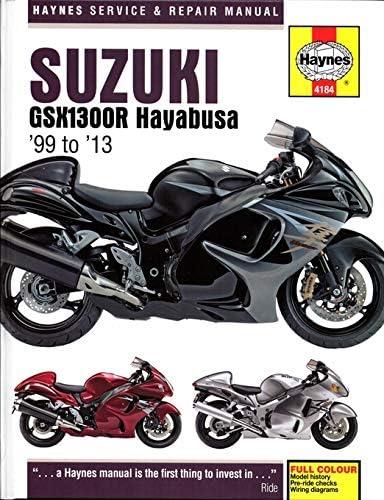 i5motorcycle Repair Manual for Suzuki Hayabusa 1999-2013