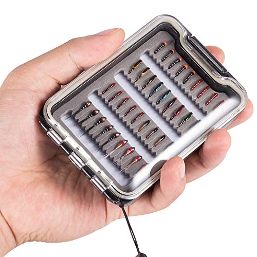 Bassdash Fly Fishing Flies Kit Fly Assortment Trout Bass Fishing With Fly Box #TOP6