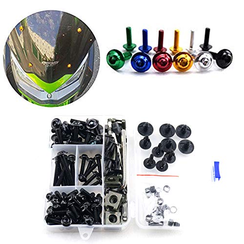For Suzuki GSXR GSX R 600 750 K6 2006 2007 Complete Fairing Bolt Screws Kit M5 M6