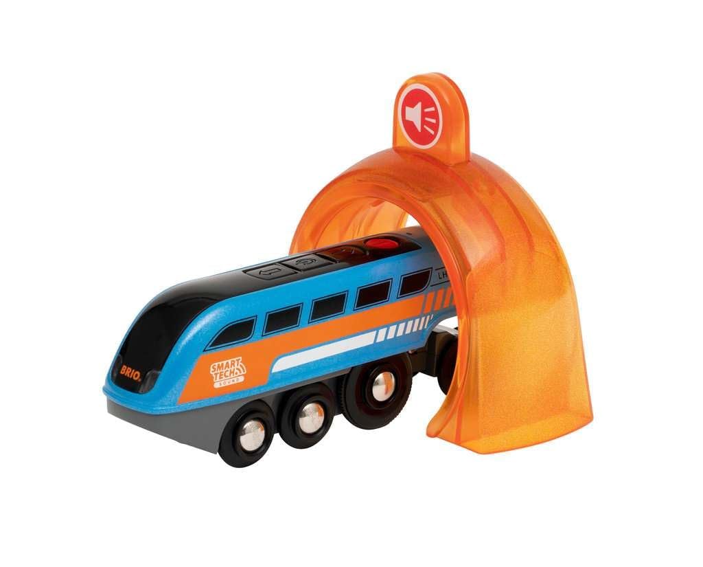 BRIO 63397100 World Smart Tech Sound: Motor de grabación y reproducción para niños de 3 años en adelante Compatible con Todos los Juegos de Trenes