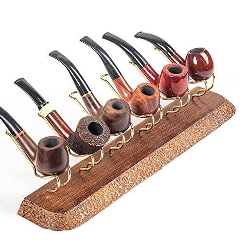 Présentoir à tabac et support pour pipes en bois, le cadeau idéal pour collectionneur