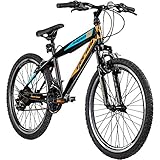 Mit dem Geroni Magnum meistert ihr Waldwege und Straßen gleichermaßen gut, denn es wurde mit 1,90 Zoll breiten Reifen mit grobstolligem Profil bereift, das sowohl auf Schotter als auch auf Asphalt besten Grip und gute Laufeigenschaften mitbringt. Das sorgt für großen und vor allem sicheren Fahrspaß!