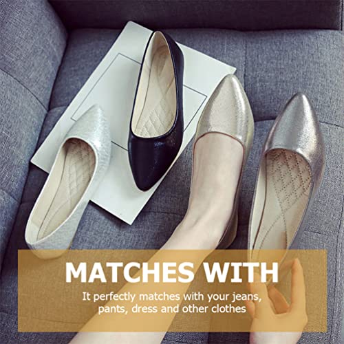 ERINGOGO Lightweight Flat Bean Shoes Shallow Mouth Pointed Casual Shoes for Girls Spring Summer Footwear4