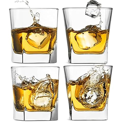 Red Series Square Double Old Fashioned Glass Set Cover