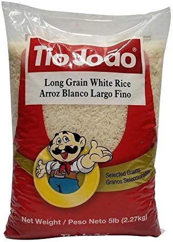 Tio Joao, Long Grain White Rice, 5 Pound