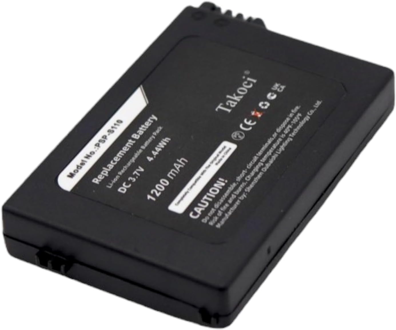 Replacement Battery for Lite PSP 2th PSP-2000 PSP-2001 PSP-2002 PSP-2003 PSP-2004 PSP-2005 PSP-2006 PSP-2007 PSP-2008 PSP-3000 PSP-3001 3.7V/1200mA