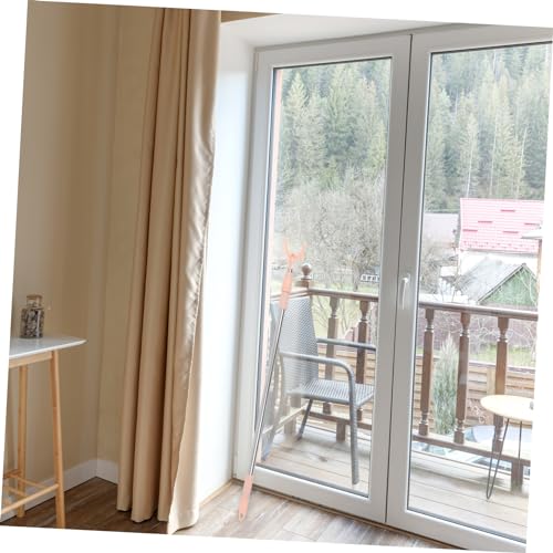 Poteau de vêtements rétractable de séchage intérieur accessoire pratique 2pc