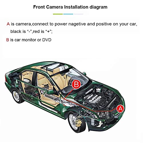 Image of HD CCD Car Front View Camera & Parking Night Vision Positive Waterproof Logo Camera for Hyundai i35 Elantra Avante XD Fluidic Sport Grandeur Azera HB20 (for Hyundai Universal Small Logo)