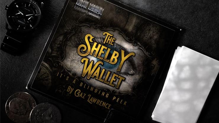 Murphy's Magic Supplies, Inc. Portafoglio Shelby (Gimmicks e istruzioni online) di Gaz Lawrence e Mark Mason - Trucco