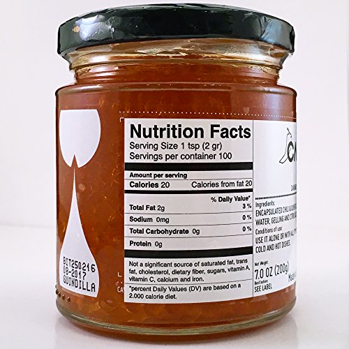 Caviaroli Olive Oil Caviar - Chili - Guindilla, 200 gram miniatura 2