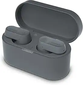 PHILIPS, Fone de Ouvido Sem Fio TWS, TAT3509GY/00, Bluetooth, Com Cancelamento de Ruído Ativo ANC, Até 24 horas de bateria, Cinza