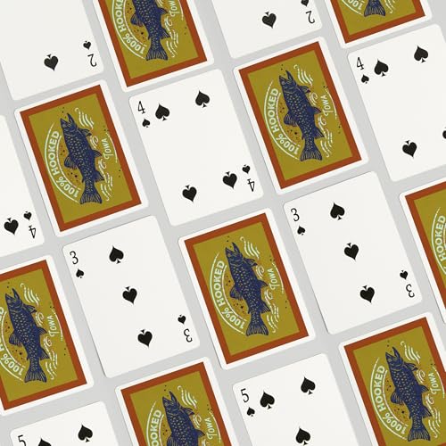 Baraja de Poker Iowa Lake Life 52 Cartas Tamaño Poker miniatura 4