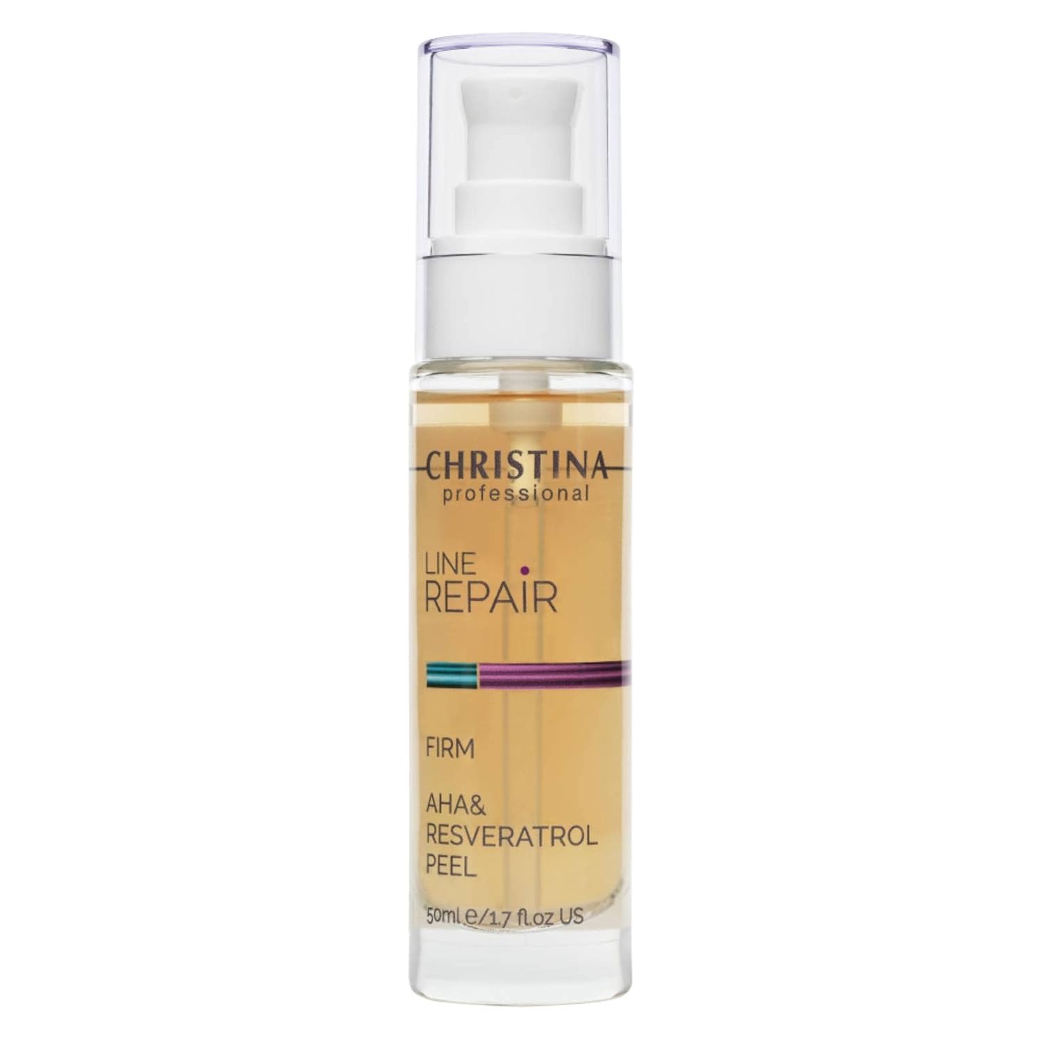 Christina Line Repair Advanced AHA & Resveratrol Facial Peeling with Glycolic Acid | Skin Renewal, Exfoliation and Rejuvenation | Moisture Saturation and Skin Smoothing 75ml