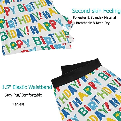 ZZXXB Funny Happy Birthday Mens Boxer Briefs Breathable Underwear Fly Front With Pouch S - XXL4