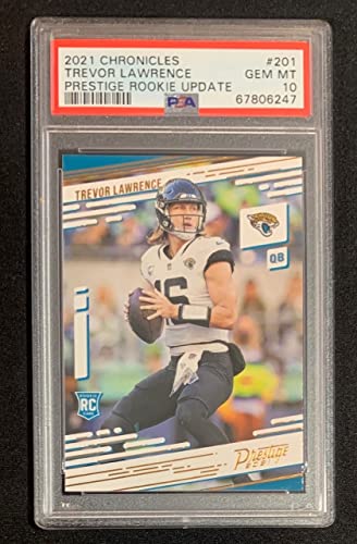 Trevor Lawrence 2021 Panini Chronicles Prestige Rookie Update Foo...