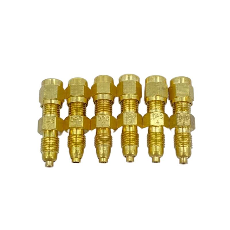 Measuring Parts Oil Distributor Lubricator Manifold Grease Block In Combination With Tubing Joint Double Cone - ( Size: DPC-3 10PCS Thread Specification: M8x1 )