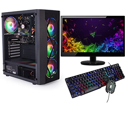 Veno Scorp ARGB GAMING PC or PC Set i5 240 SSD 500...