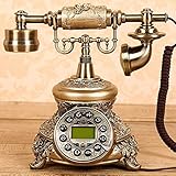 Photo Gallery qzqjuilu telefono antico senza fili creativo in stile europeo, scheda per telecomunicazioni vintage, telefono retrò, telefono fisso per casa Photo Gallery qzqjuilu telefono antico senza fili creativo in stile europeo, scheda per telecomunicazioni vintage, telefono retrò, telefono fisso per casa