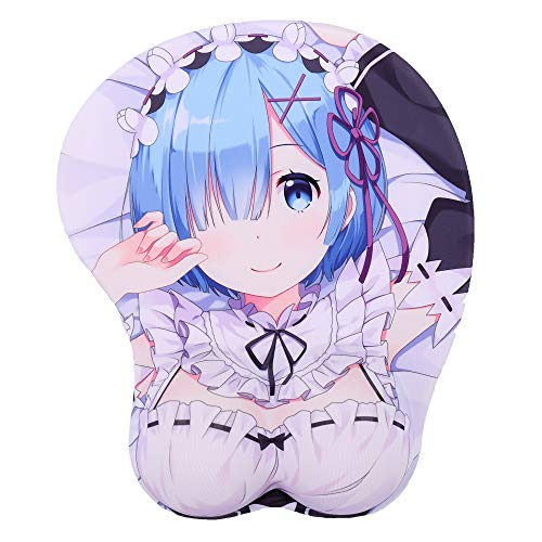 Boo Ace 3D Anime Mouse Pads with Wrist Rest Gaming Mousepads 2Way Skin (MK0017)