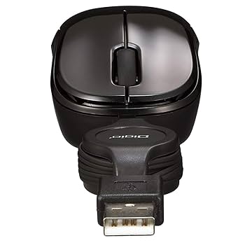 Amazon.co.jp: ナカバヤシ(Nakabayashi)Digio2 マウス 小型 巻取