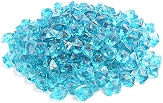 Mr. Fireglass 1/2” Polygon Fire Glass for Natural or Propane Fire Pit,Fireplace