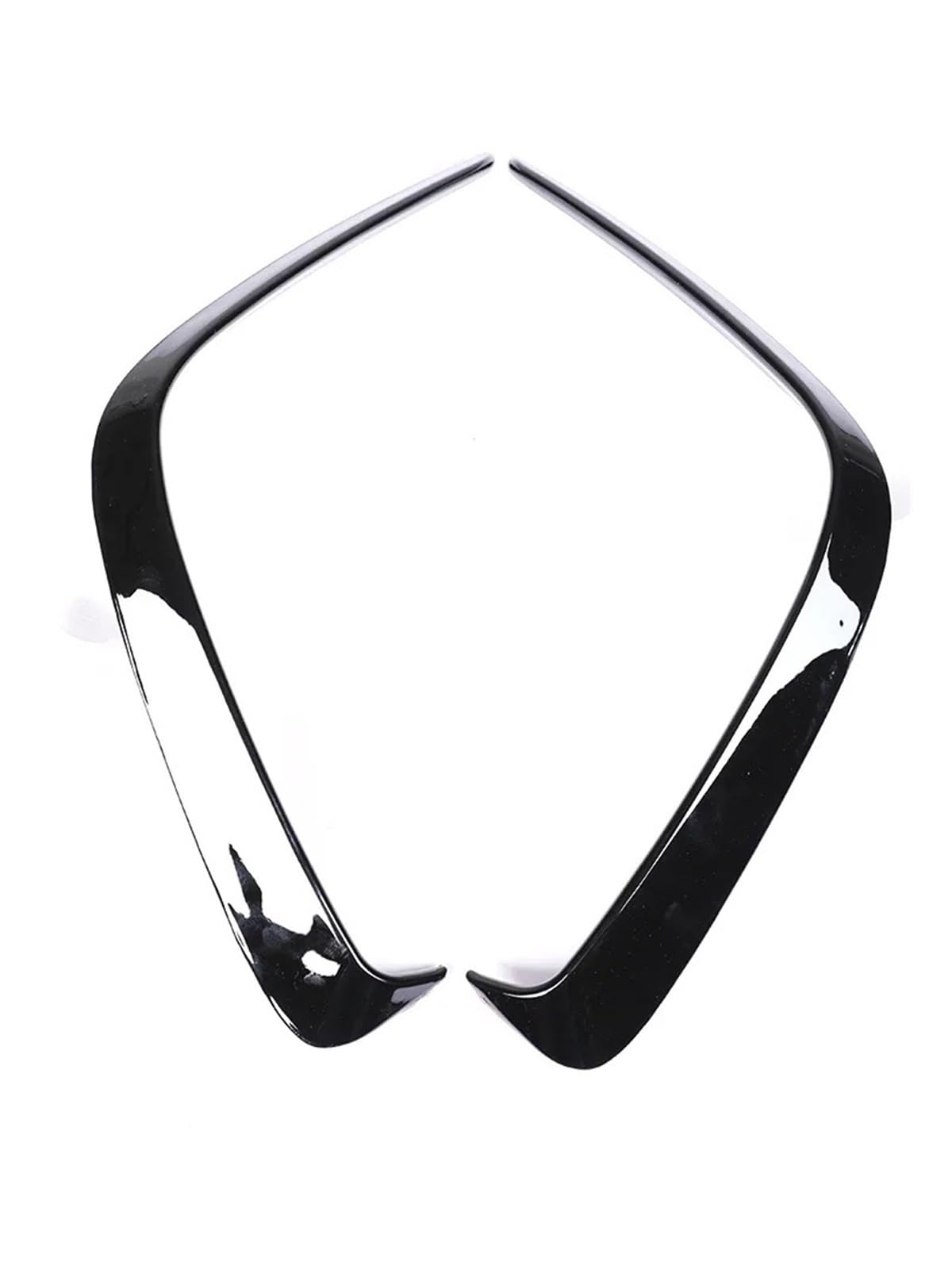 Labbro Anteriore Spoiler Per Benz Classe A W176 A45 2013-2016 2017 2018 Paraurti Posteriore Sportivo Con Presa D'aria Splitter Spoiler Copertura Accessori Auto Neri Labbra Paraurti(A45 Gloss Black Tee