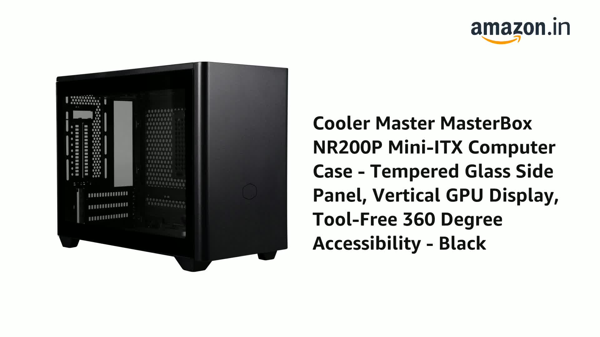 Amazon.in: Buy Cooler Master MasterBox NR200P Mini-ITX Computer Amazon.in: Buy Cooler Master MasterBox NR200P Mini-ITX Computer