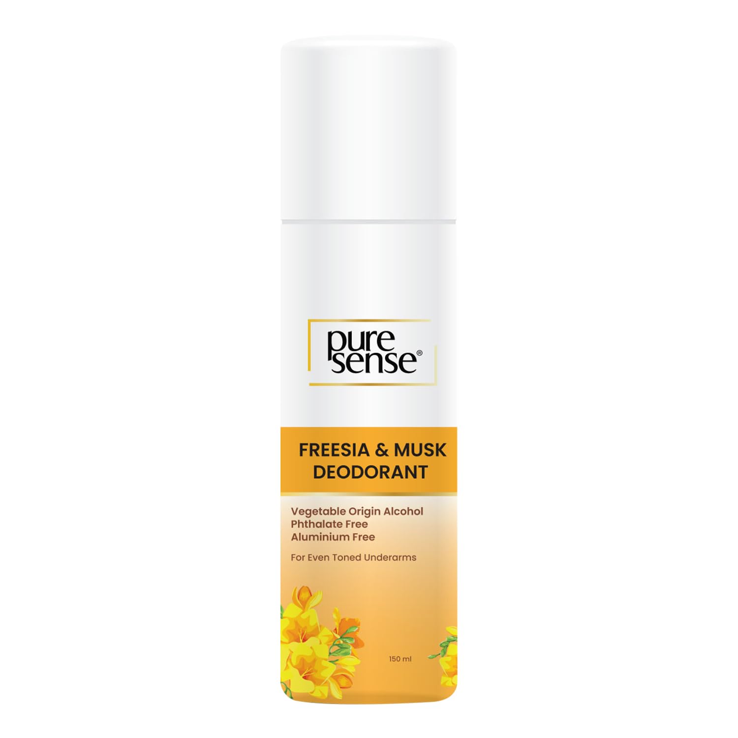 PureSense Freesia & Musk Whitening Deodorant with Gycolic Acid & Niacinamide for Women 150ml-image-39