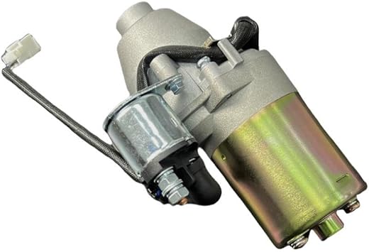 Engine Starter Motor with Solenoid & Bolts for Predator 5000-Watt Dual-Fuel Inverter Generator Compatible with SKU 71367, 70143