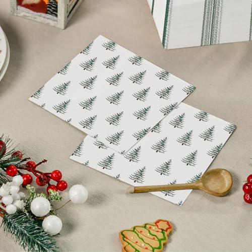 Servilletas de Navidad de papel para cenas familiares y decoración festiva en mesa y cocina 3